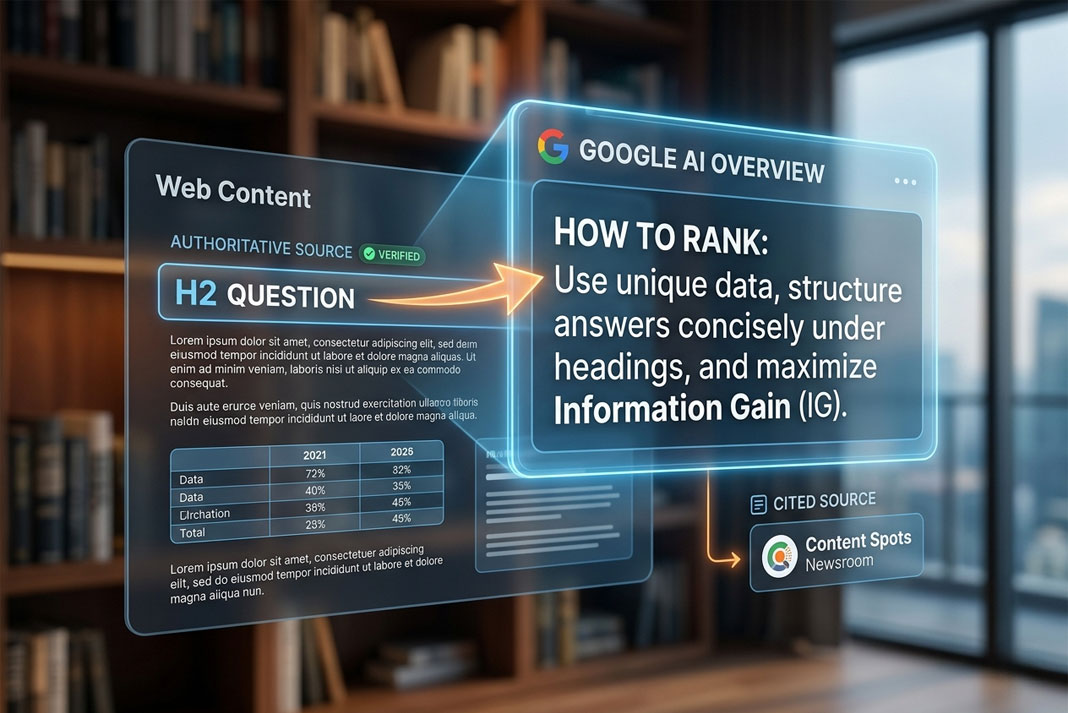How Do I Rank in Google’s AI Overviews Content Spots