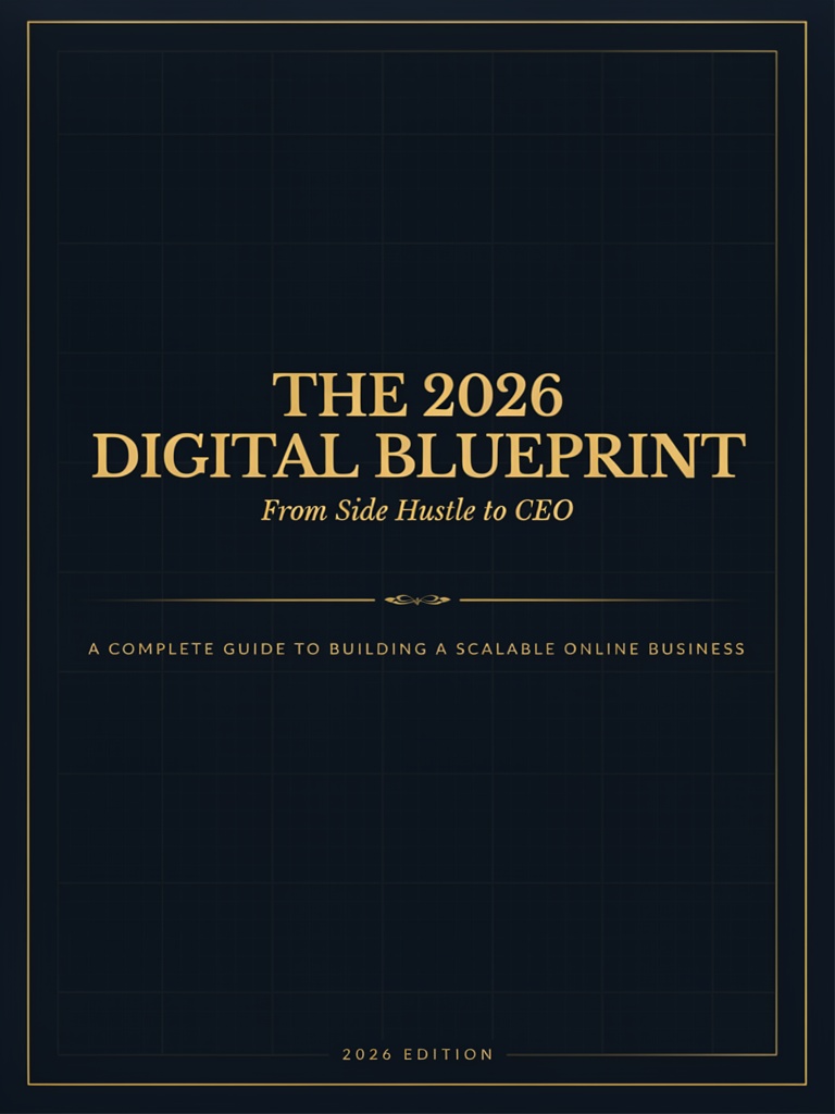 The 2026 Digital Blueprint book mockup